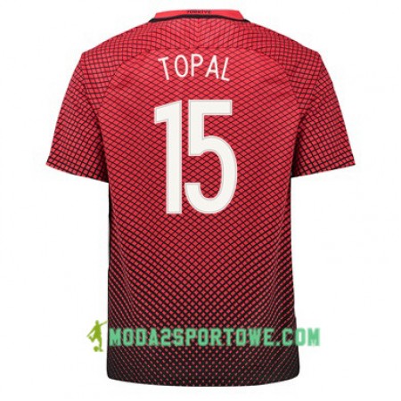 Koszulka Turcja MEHMET TOPAL Domowe Stroje Piłkarskie Euro 2016