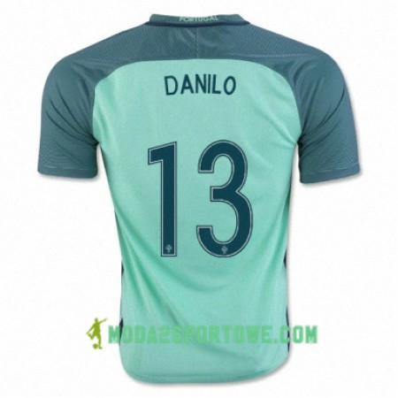 Koszulka Portugalia DANILO PEREIRA Domowe Stroje Piłkarskie Euro 2016