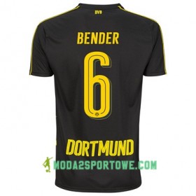 Koszulka Borussia Dortmund BENDER 6 Wyjazdowe Stroje Piłkarskie 2017/18 Krótki Rękaw
