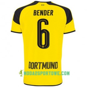 Koszulka Borussia Dortmund BENDER 6 Trzeci Stroje Piłkarskie 2017/18 Krótki Rękaw