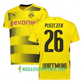 Koszulka Borussia Dortmund PISZCZEK 26 Domowe Stroje Piłkarskie 2017/18 Krótki Rękaw