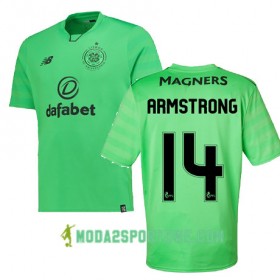 Koszulka Celtic FC STUART ARMSTRONG Trzeci Stroje Piłkarskie 2017/18 Krótki Rękaw