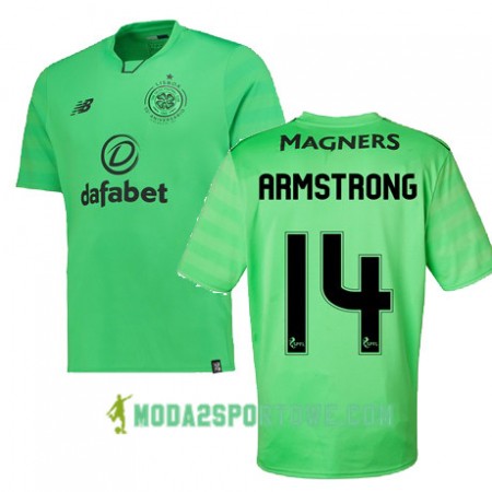 Koszulka Celtic FC STUART ARMSTRONG Trzeci Stroje Piłkarskie 2017/18 Krótki Rękaw