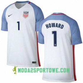 Koszulka Stany Zjednoczone TIM HOWARD Domowe Stroje Piłkarskie 2016/17 Krótki Rękaw