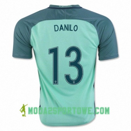 Koszulka Portugalia DANILO PEREIRA Domowe Stroje Piłkarskie Euro 2016