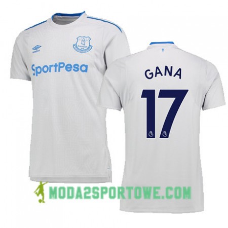 Koszulka Everton GANA Wyjazdowe Stroje Piłkarskie 2017/18 Krótki Rękaw