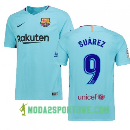 Koszulka FC Barcelona SUAREZ Wyjazdowe Stroje Piłkarskie 2017/18 Krótki Rękaw