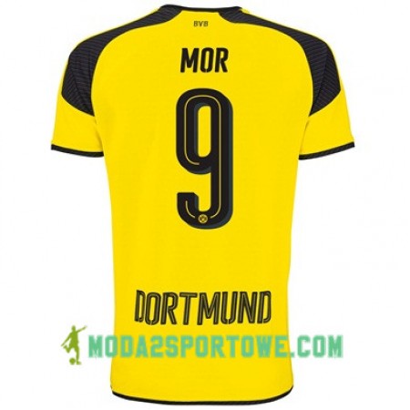 Koszulka Borussia Dortmund MOR 9 Trzeci Stroje Piłkarskie 2017/18 Krótki Rękaw