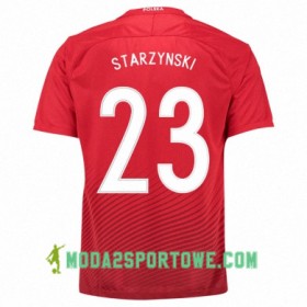 Koszulka Polska FILIP STARZYNSKI Wyjazdowe Stroje Piłkarskie Euro 2016