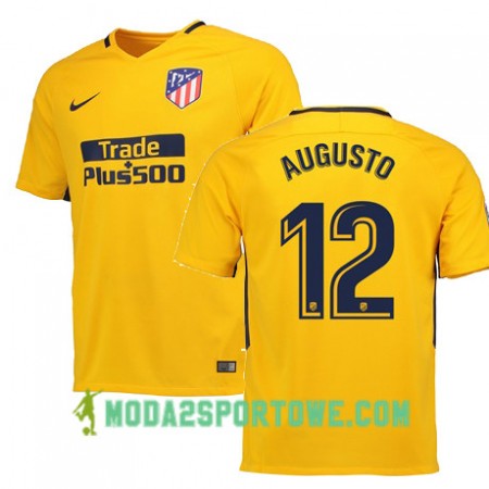 Koszulka Atlético Madryt AUGUSTO 12 Wyjazdowe Stroje Piłkarskie 2017/18 Krótki Rękaw