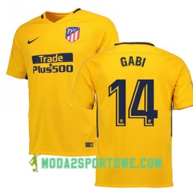 Koszulka Atlético Madryt GABI 14 Wyjazdowe Stroje Piłkarskie 2017/18 Krótki Rękaw