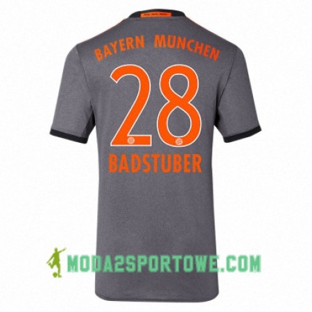 Koszulka Bayern Monachium BADSTUBER 28 Wyjazdowe Stroje Piłkarskie 2017/18 Krótki Rękaw