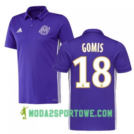 Koszulka Olympique Marsylia BAFETIMBI GOMIS 18 Trzeci Stroje Piłkarskie 2017/18 Krótki Rękaw