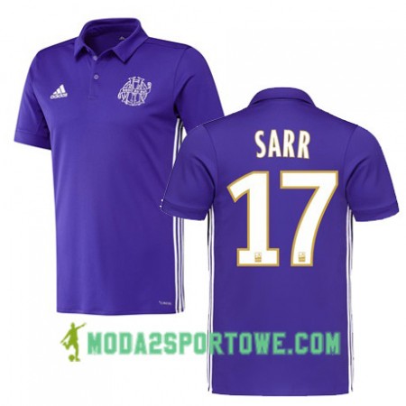 Koszulka Olympique Marsylia BOUNA SARR 17 Trzeci Stroje Piłkarskie 2017/18 Krótki Rękaw