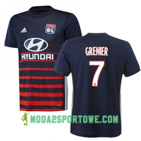 Koszulka Olympique Lyon CLEMENT GRENIER 7 Wyjazdowe Stroje Piłkarskie 2017/18 Krótki Rękaw