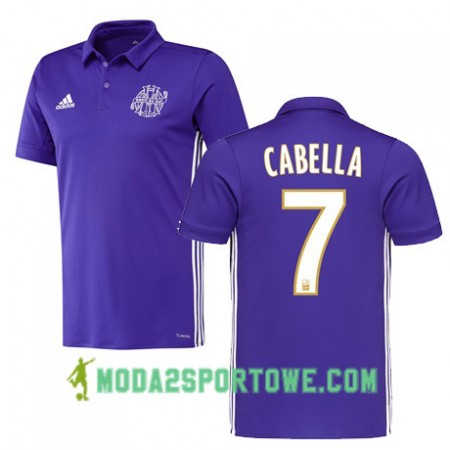 Koszulka Olympique Marsylia REMY CABELLA 7 Trzeci Stroje Piłkarskie 2017/18 Krótki Rękaw