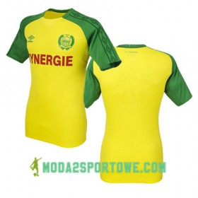 Koszulka FC Nantes Domowe Stroje Piłkarskie 2017/18 Krótki Rękaw