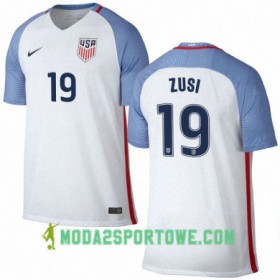 Koszulka Stany Zjednoczone GRAHAM ZUSI Domowe Stroje Piłkarskie 2016/17 Krótki Rękaw
