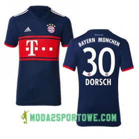 Koszulka Bayern Monachium DORSCH 30 Wyjazdowe Stroje Piłkarskie 2017/18 Krótki Rękaw