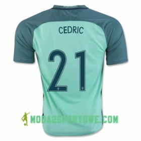 Koszulka Portugalia CEDRIC SOARES Wyjazdowe Stroje Piłkarskie Euro 2016