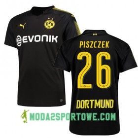 Koszulka Borussia Dortmund PISZCZEK 26 Wyjazdowe Stroje Piłkarskie 2017/18 Krótki Rękaw