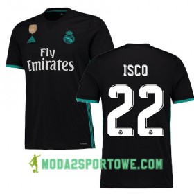 Koszulka Real Madryt ISCO 22 Wyjazdowe Stroje Piłkarskie 2017/18 Krótki Rękaw