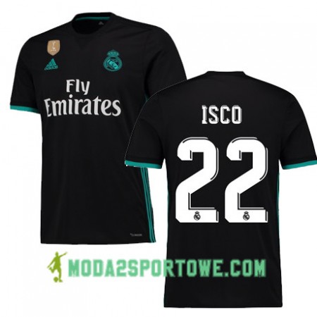 Koszulka Real Madryt ISCO 22 Wyjazdowe Stroje Piłkarskie 2017/18 Krótki Rękaw