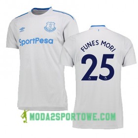 Koszulka Everton FUNES MORI Wyjazdowe Stroje Piłkarskie 2017/18 Krótki Rękaw