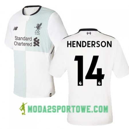 Koszulka Liverpool HENDERSON 14 Wyjazdowe Stroje Piłkarskie 2017/18 Krótki Rękaw