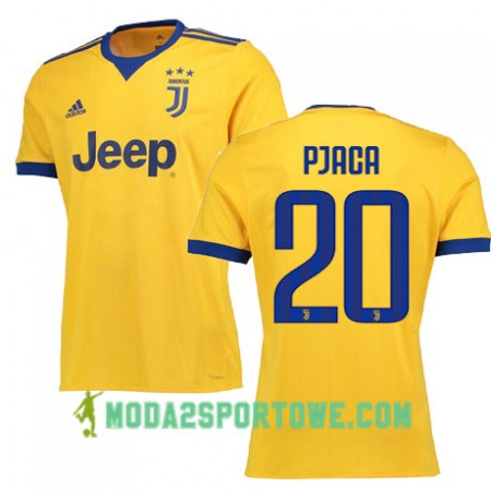 Koszulka Juventus PJACA 20 Wyjazdowe Stroje Piłkarskie 2017/18 Krótki Rękaw