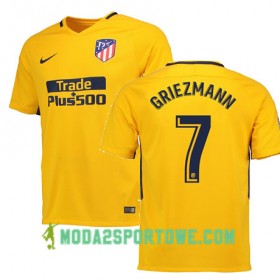 Koszulka Atlético Madryt GRIEZMANN 7 Wyjazdowe Stroje Piłkarskie 2017/18 Krótki Rękaw