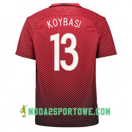 Koszulka Turcja ISMAIL KOYBASI Domowe Stroje Piłkarskie Euro 2016