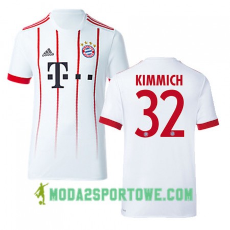 Koszulka Bayern Monachium KIMMICH 32 Trzeci Stroje Piłkarskie 2017/18 Krótki Rękaw