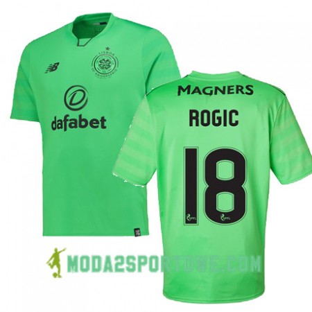 Koszulka Celtic FC TOM ROGIC Trzeci Stroje Piłkarskie 2017/18 Krótki Rękaw