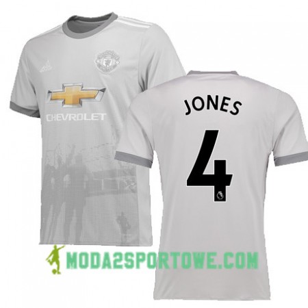 Koszulka Manchester United JONES 4 Trzeci Stroje Piłkarskie 2017/18 Krótki Rękaw