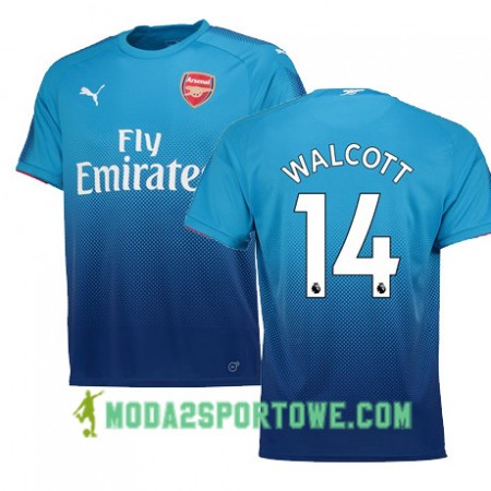 Koszulka Arsenal WALCOTT 14 Wyjazdowe Stroje Piłkarskie 2017/18 Krótki Rękaw