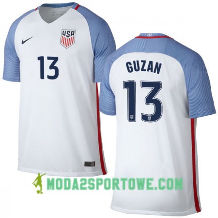 Koszulka Stany Zjednoczone BRAD GUZAN Domowe Stroje Piłkarskie 2016/17 Krótki Rękaw
