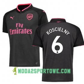 Koszulka Arsenal KOSCIELNY 6 Trzeci Stroje Piłkarskie 2017/18 Krótki Rękaw