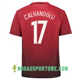 Koszulka Turcja HAKAN CALHANOGLU Domowe Stroje Piłkarskie Euro 2016