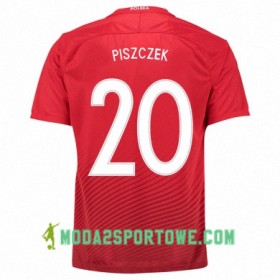 Koszulka Polska LUKASZ PISZCZEK Wyjazdowe Stroje Piłkarskie Euro 2016