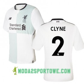 Koszulka Liverpool CLYNE 2 Wyjazdowe Stroje Piłkarskie 2017/18 Krótki Rękaw