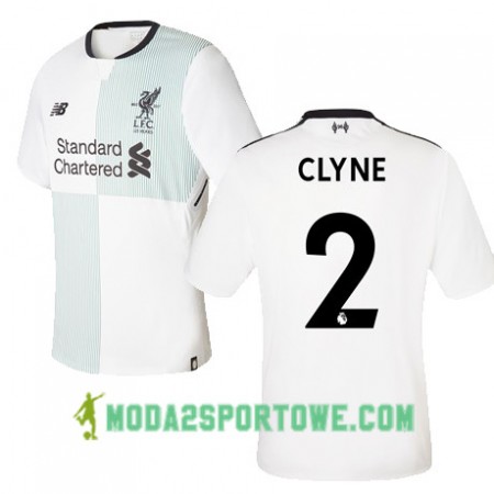 Koszulka Liverpool CLYNE 2 Wyjazdowe Stroje Piłkarskie 2017/18 Krótki Rękaw