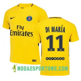 Koszulka Paris SG ANGEL DI MARIA 11 Wyjazdowe Stroje Piłkarskie 2017/18 Krótki Rękaw