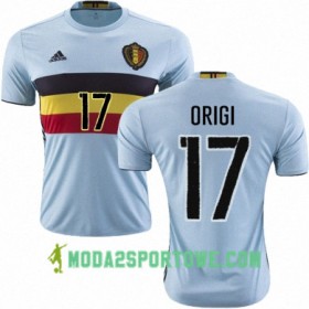 Koszulka Belgia DIVOCK ORIGI Wyjazdowe Stroje Piłkarskie Euro 2016