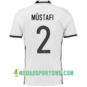 Koszulka Niemcy SHKODRAN MUSTAFI Domowe Stroje Piłkarskie Euro 2016