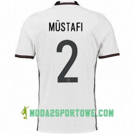 Koszulka Niemcy SHKODRAN MUSTAFI Domowe Stroje Piłkarskie Euro 2016