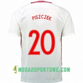 Koszulka Polska LUKASZ PISZCZEK Domowe Stroje Piłkarskie Euro 2016