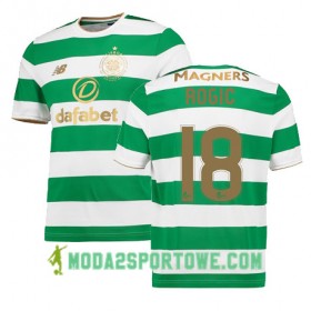 Koszulka Celtic FC TOM ROGIC Domowe Stroje Piłkarskie 2017/18 Krótki Rękaw
