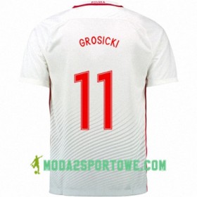 Koszulka Polska KAMIL GROSICKI Domowe Stroje Piłkarskie Euro 2016