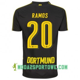 Koszulka Borussia Dortmund RAMOS 20 Wyjazdowe Stroje Piłkarskie 2017/18 Krótki Rękaw